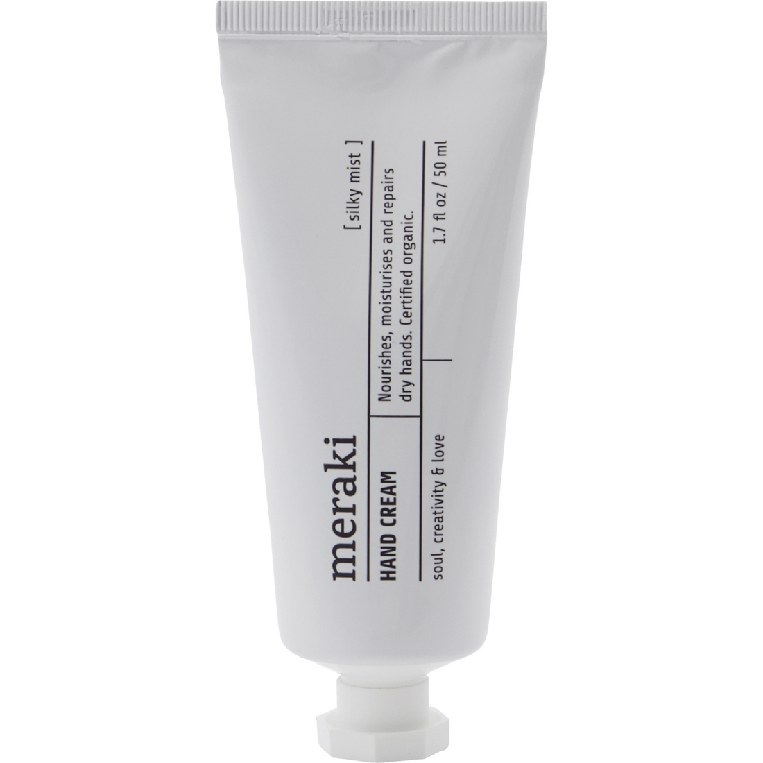 Handcreme, seidiger Nebel, weiß