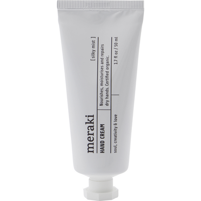 Handcreme, seidiger Nebel, weiß