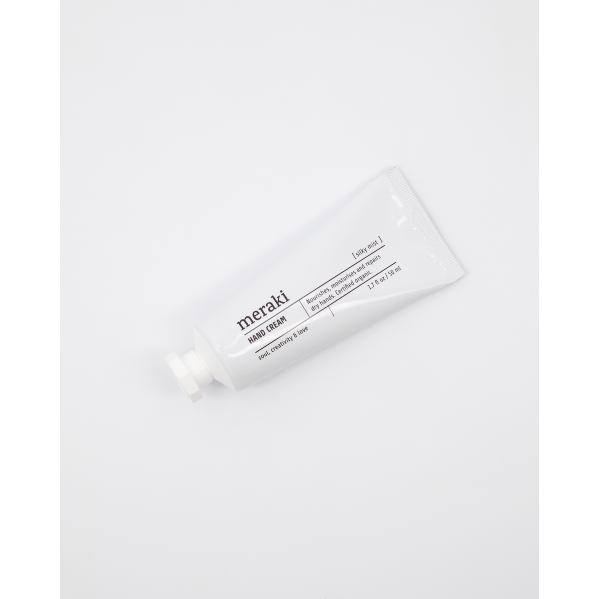 Handcreme, seidiger Nebel, weiß