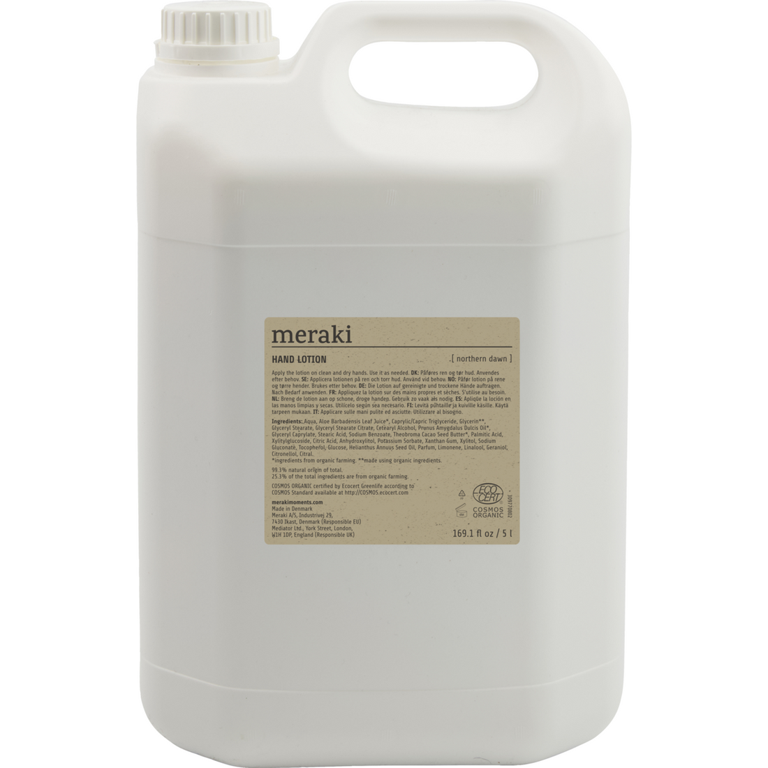 Handlotion, Nord -Morgendämmerung, Nachfüllung 5 Liter