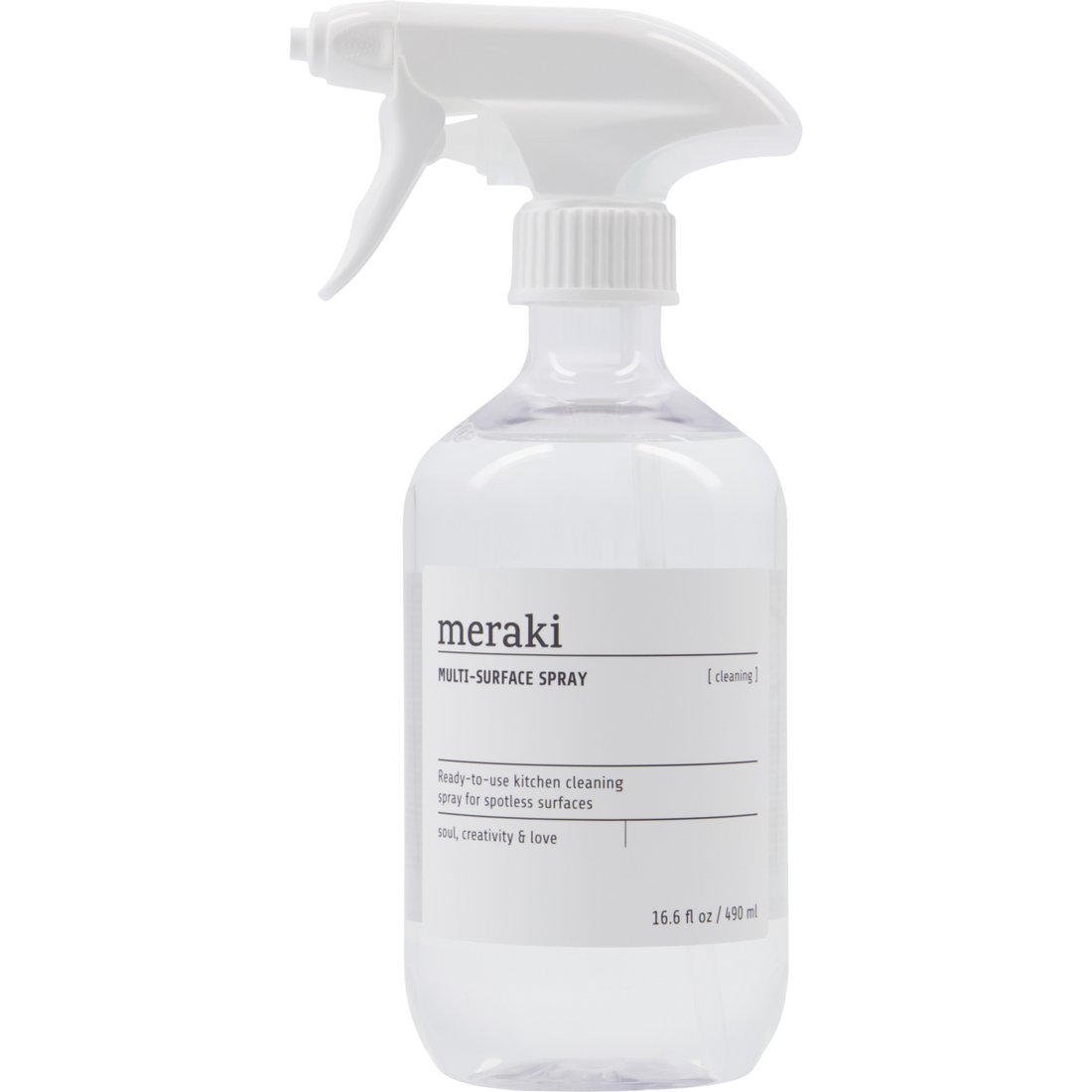Reinigungsspray, bereit