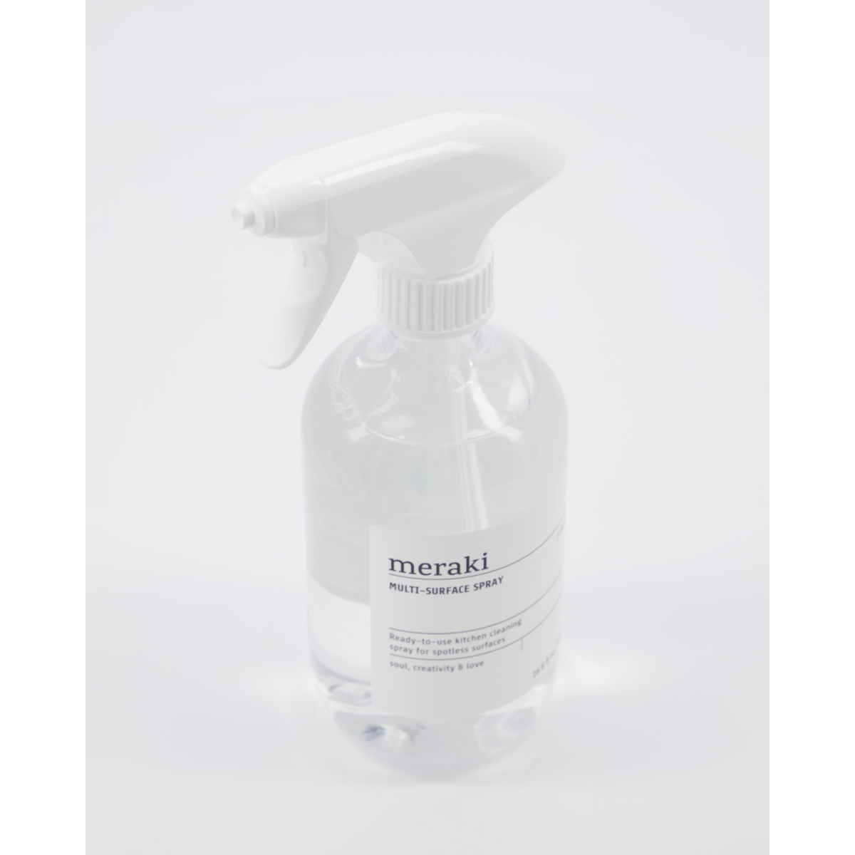 Reinigungsspray, bereit