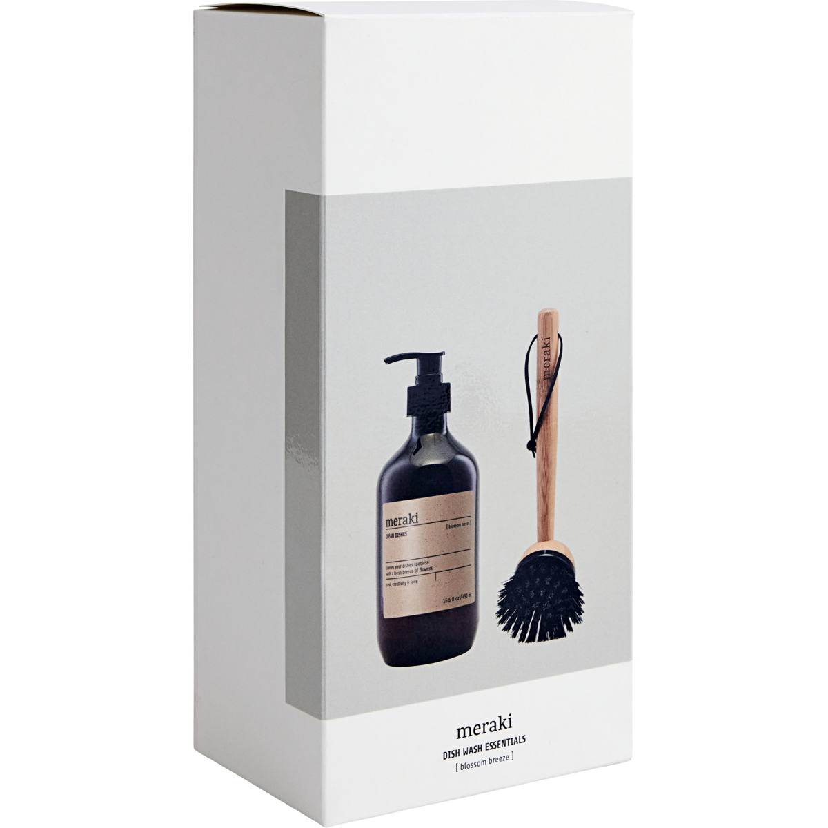 Geschenkbox, Blüte Brise, Schüssel Waschmittel, weiß