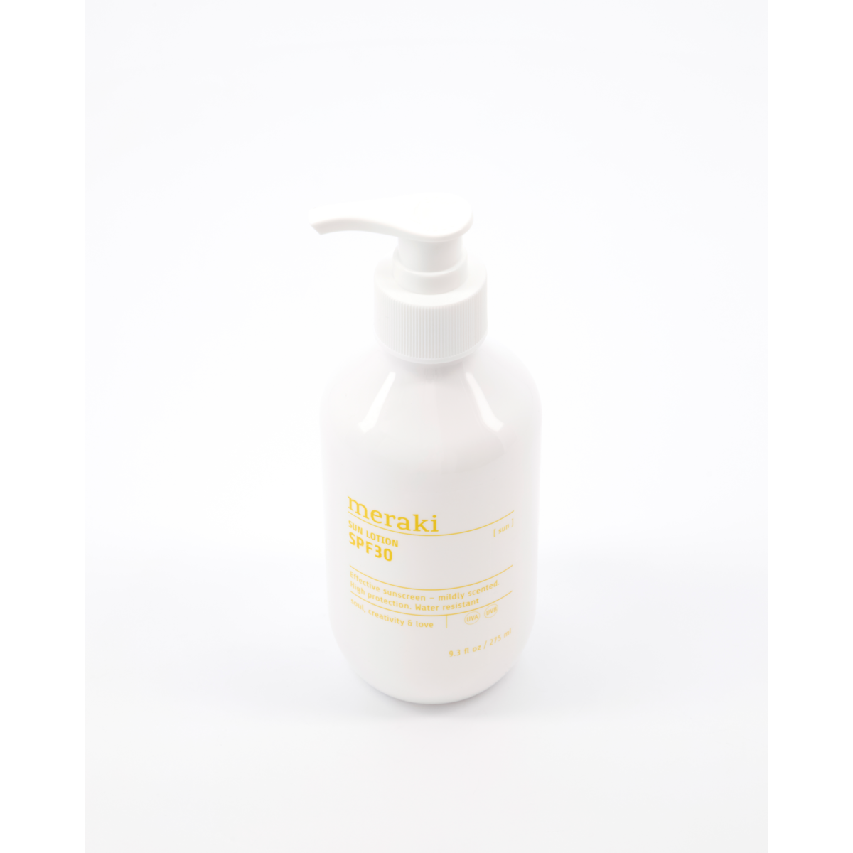 Sonnenlotion, leicht duftend, weiß