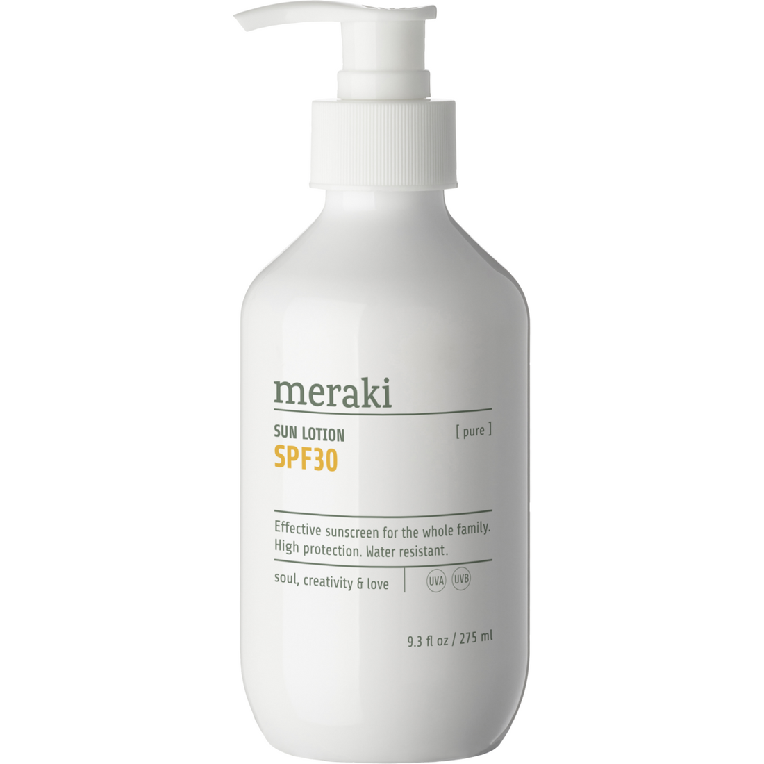 Sonnenlotion, rein, weiß