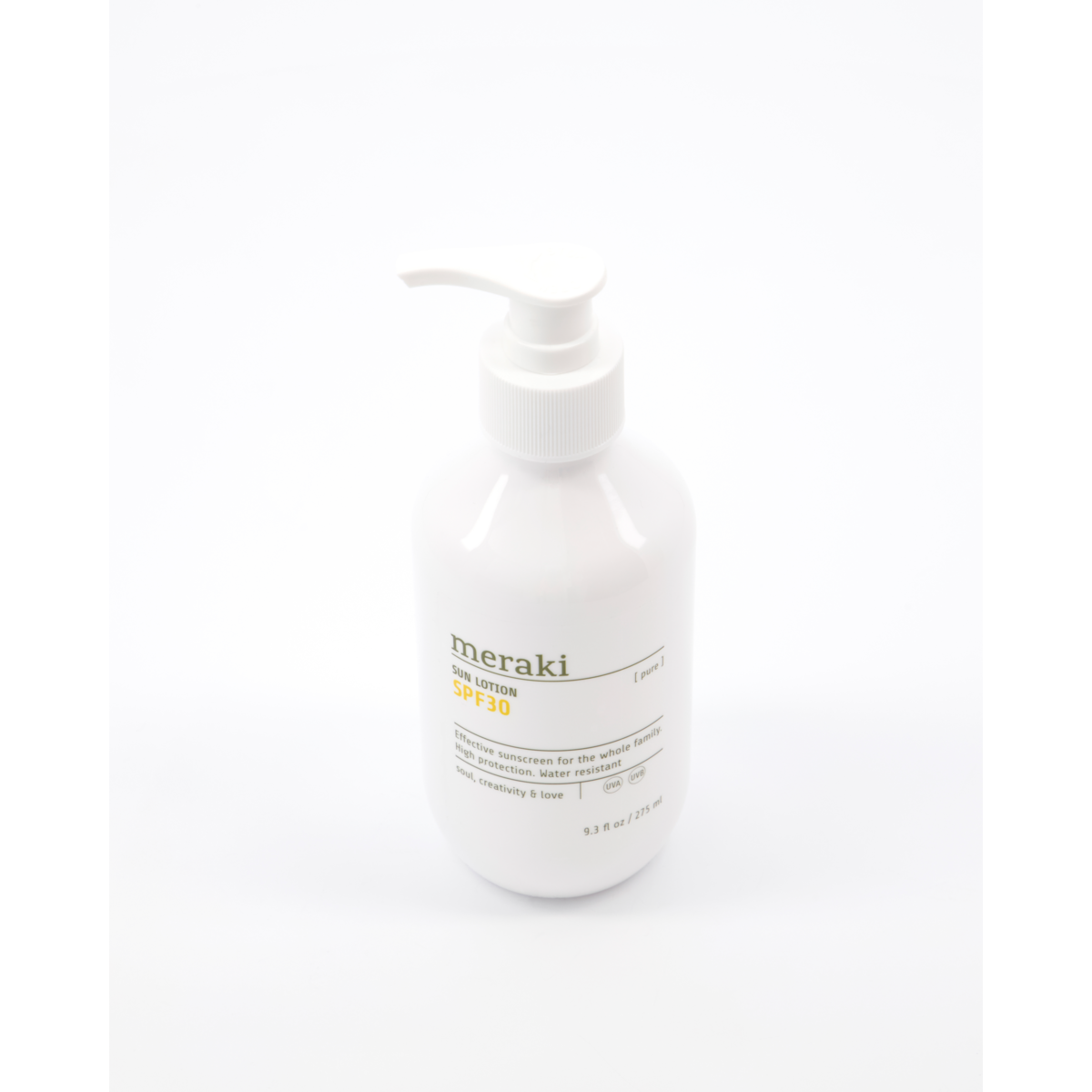 Sonnenlotion, rein, weiß