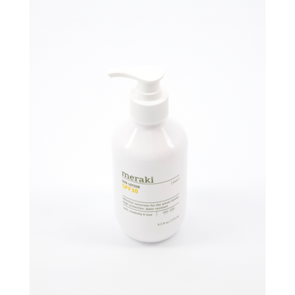 Sonnenlotion, rein, weiß