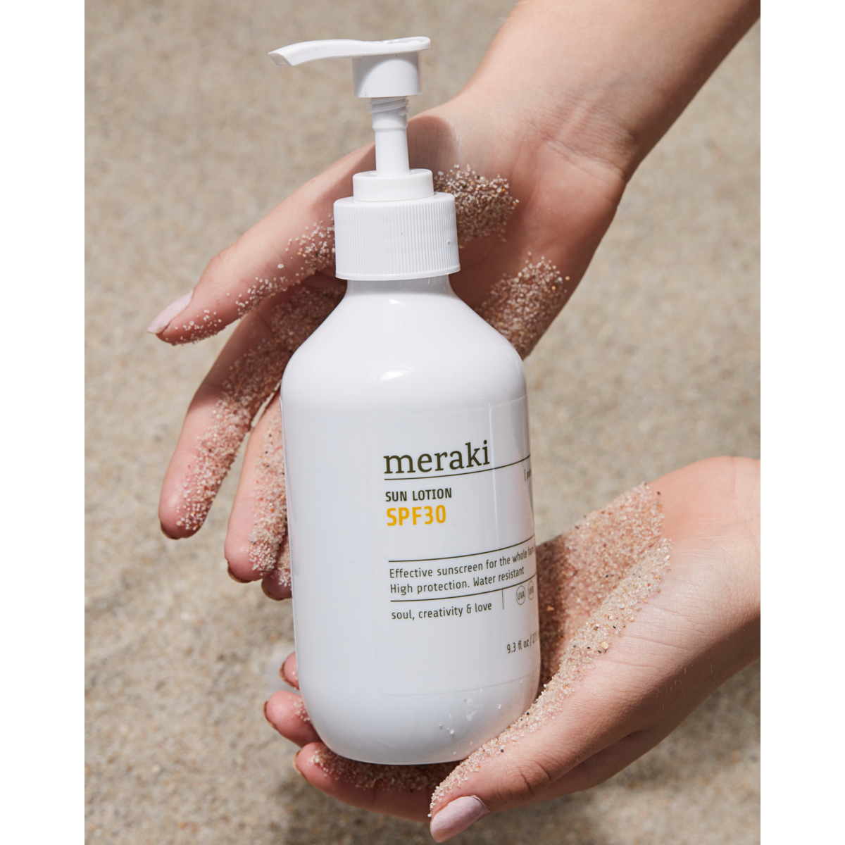 Sonnenlotion, rein, weiß