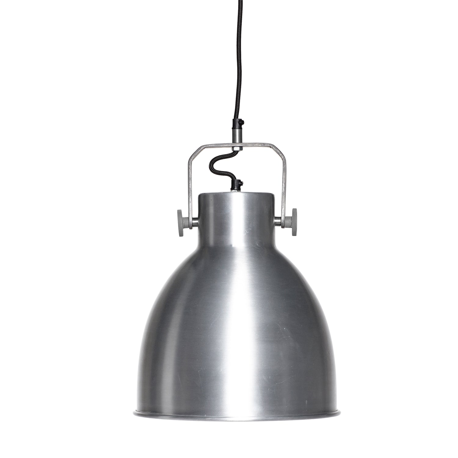 Klar angehender gebürsteter Stahl - Ø29XH41CM, E27/40W