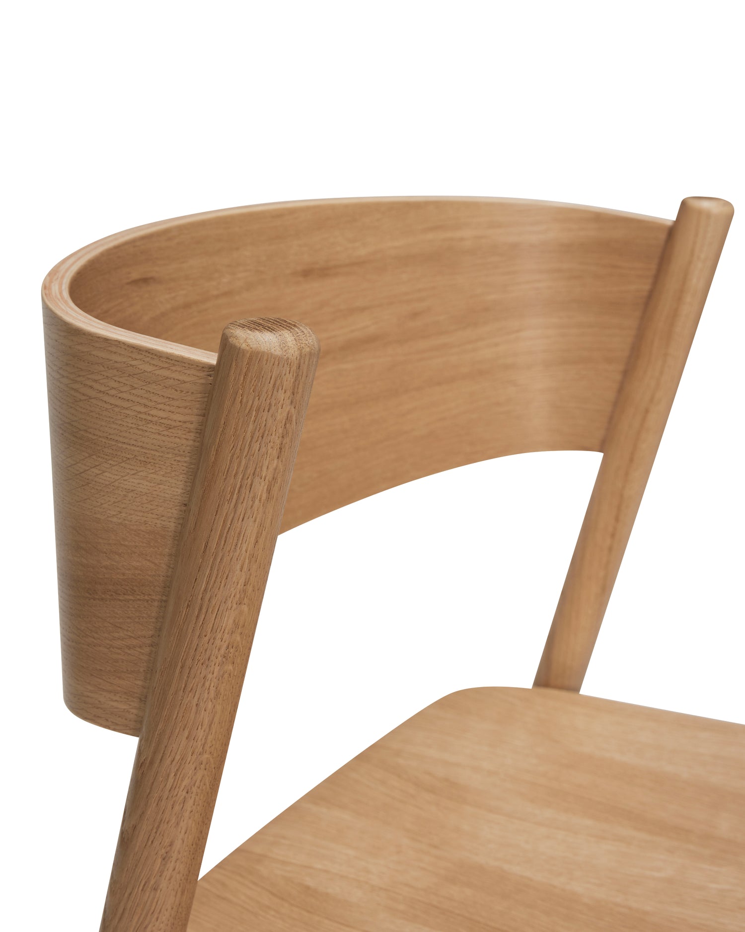 Schräg Barhocker Natur - 50x55xh103cm