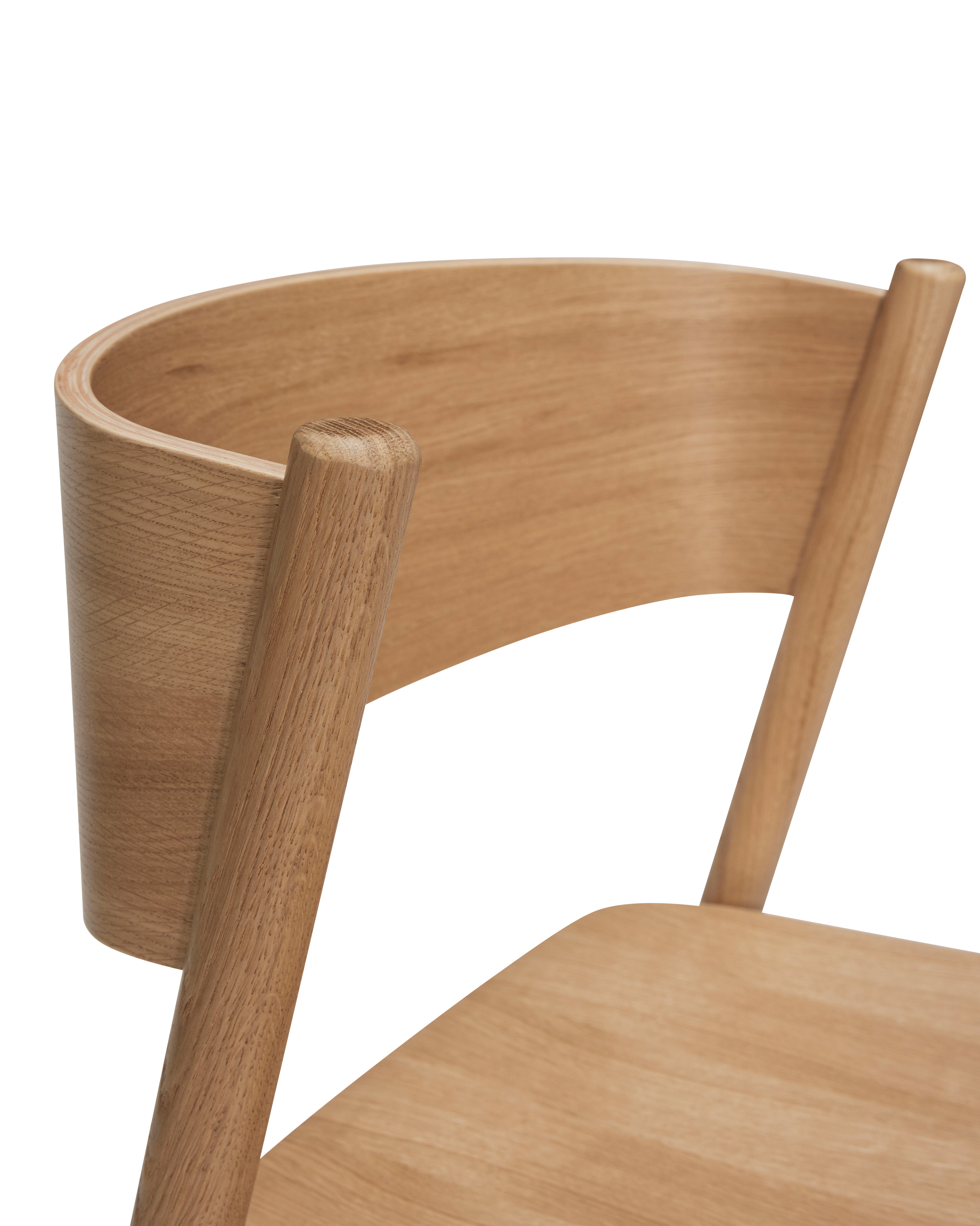 Schräg Barhocker Natur - 50x55xh103cm