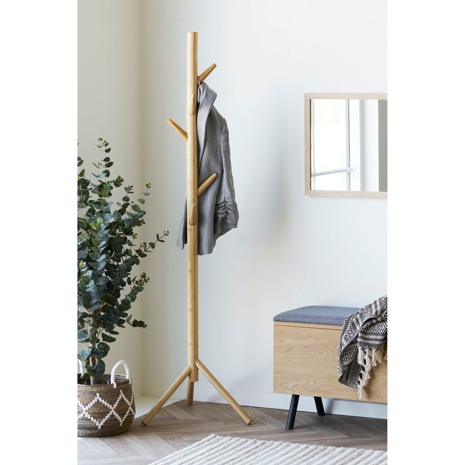 Wanaka stumm dient - Stummelserver, Bambus, Natur 50x163 cm