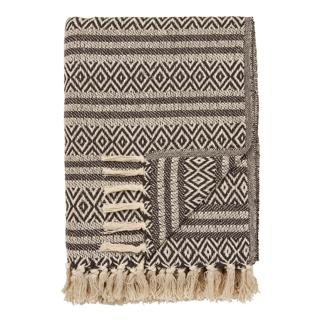 Adana Plaid - Plaid, braun 130x180 cm