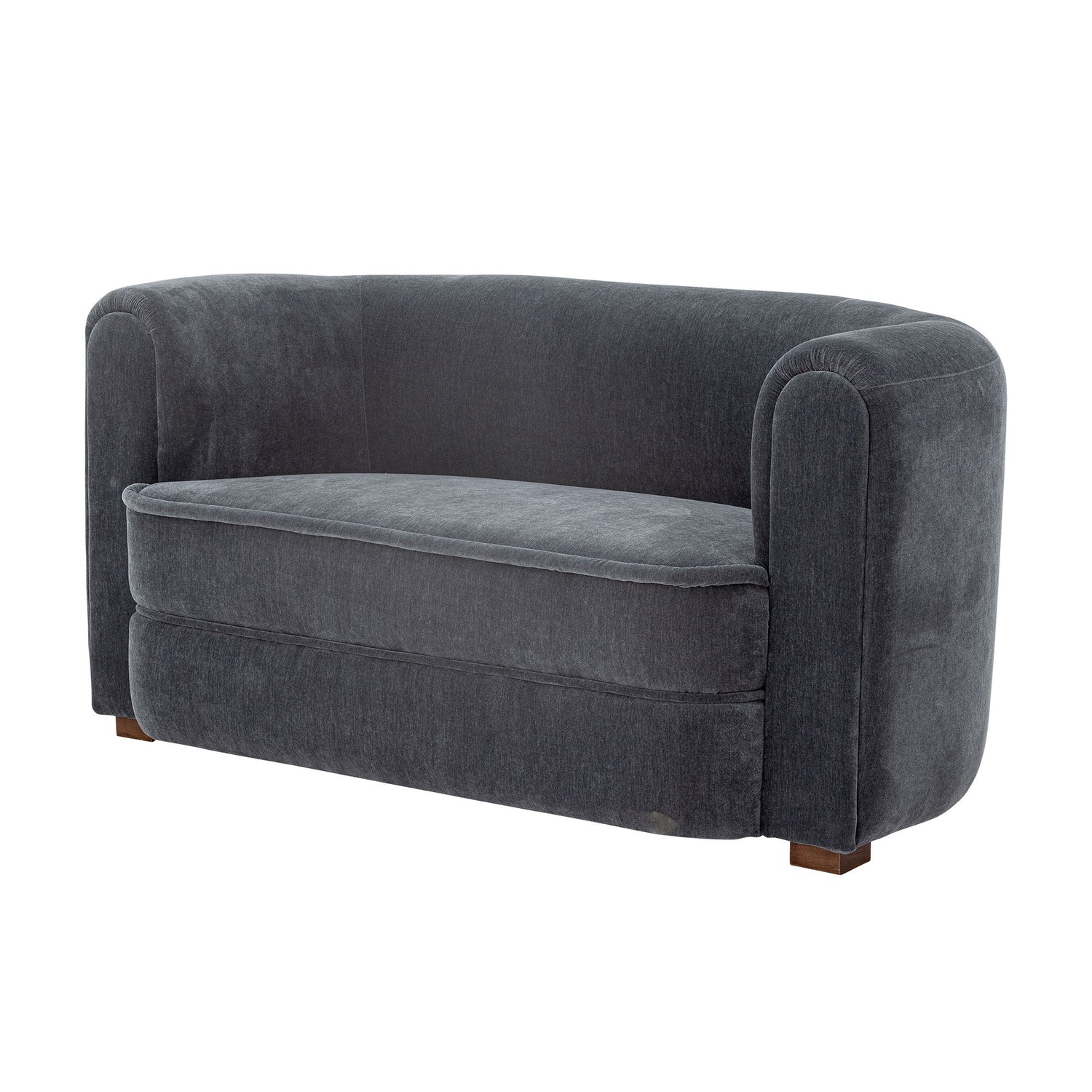 Kreative Sammlung Malala Sofa, Blau, recyceltes Polyester