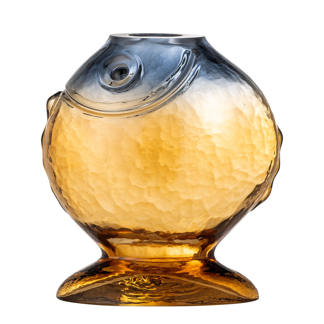 Kreative Sammlung Varga Vase, Gelb, Glas