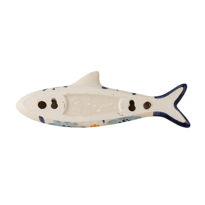 Kreative Kollektion Dunne Wall Decoration, Blau, Steinzeug