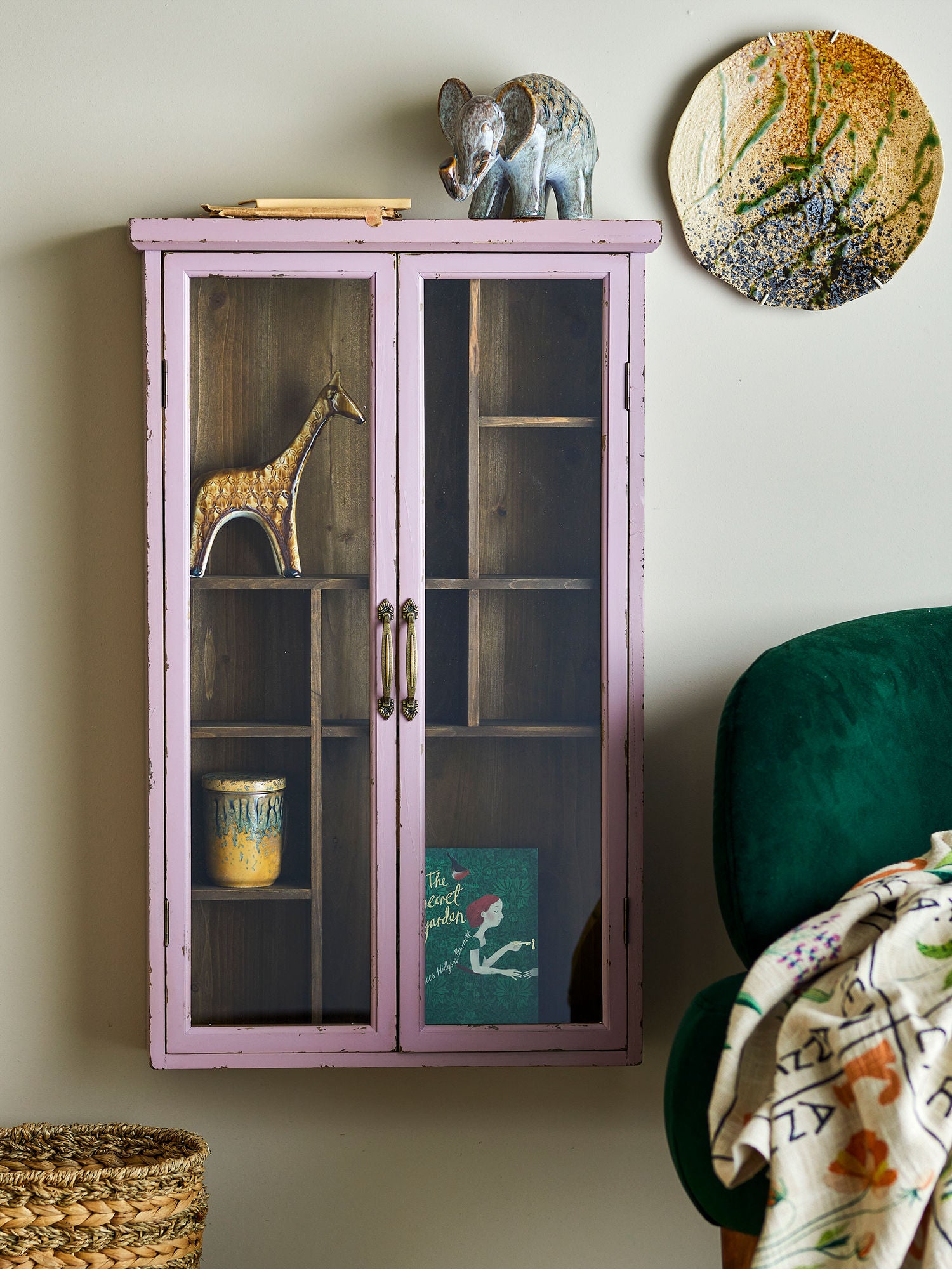 Kreative Kollektion Hazem Closet, Pink, Pine