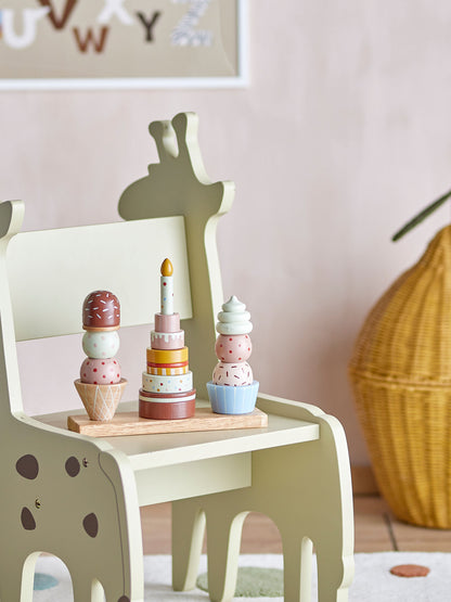 Bloomingville Mini Feiern Sie Aktivitätsspielzeug, Natur, FSC®100%, Buche