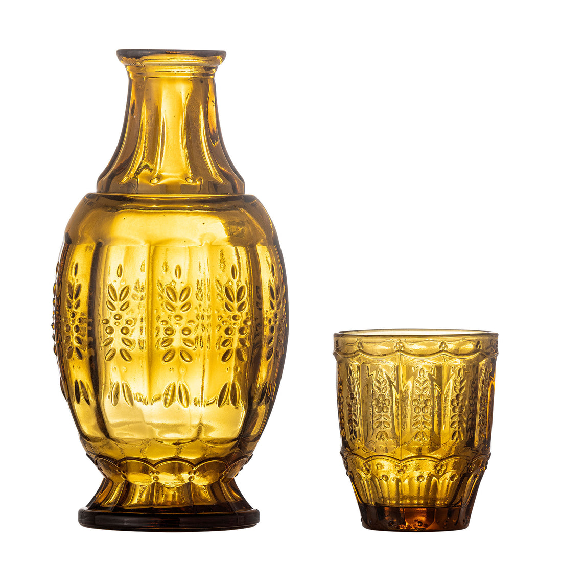 Kreative Kollektion Theon Carafe &amp; Glass, Braun, Glas