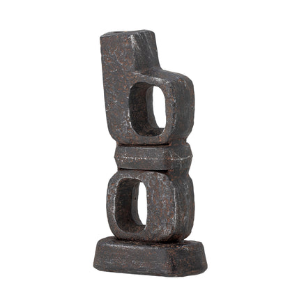 Bloomingville Sanah Candlestick, Schwarz, Gusseisen
