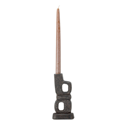 Bloomingville Sanah Candlestick, Schwarz, Gusseisen