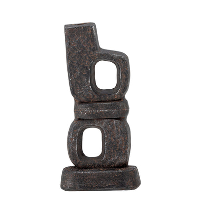 Bloomingville Sanah Candlestick, Schwarz, Gusseisen