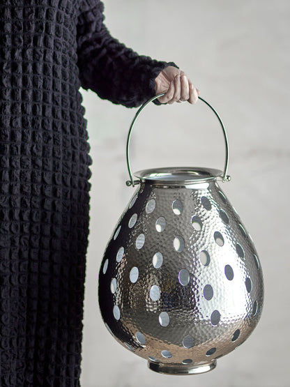 Bloomingville Maika Laternen, Silber, Aluminium