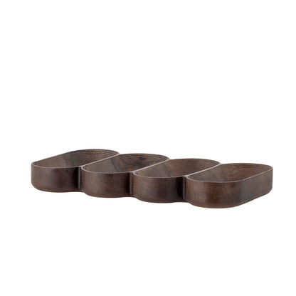 Bloomingville Maluna Servingschale, Brown, FSC® 100%, Mango