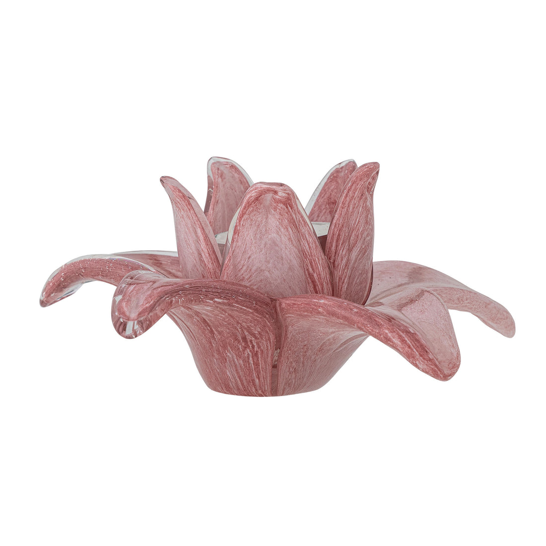 Bloomingville Wren Deko, Rosa, Glas