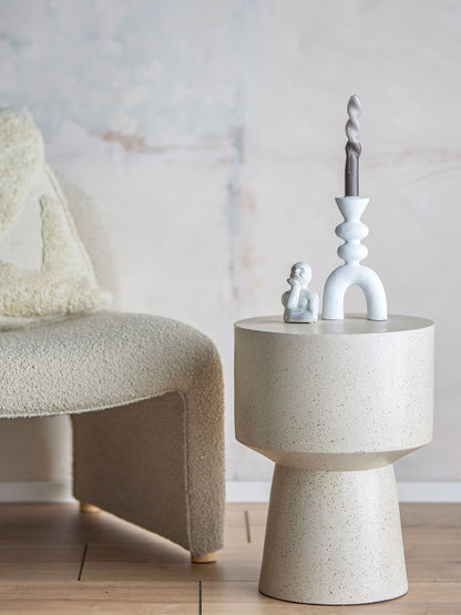 Bloomingville Basso Side Table, Natur, Harz