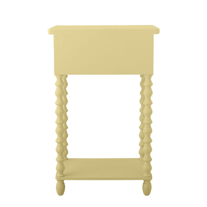 Bloomingville Salino Side Table, Gelb, Mann