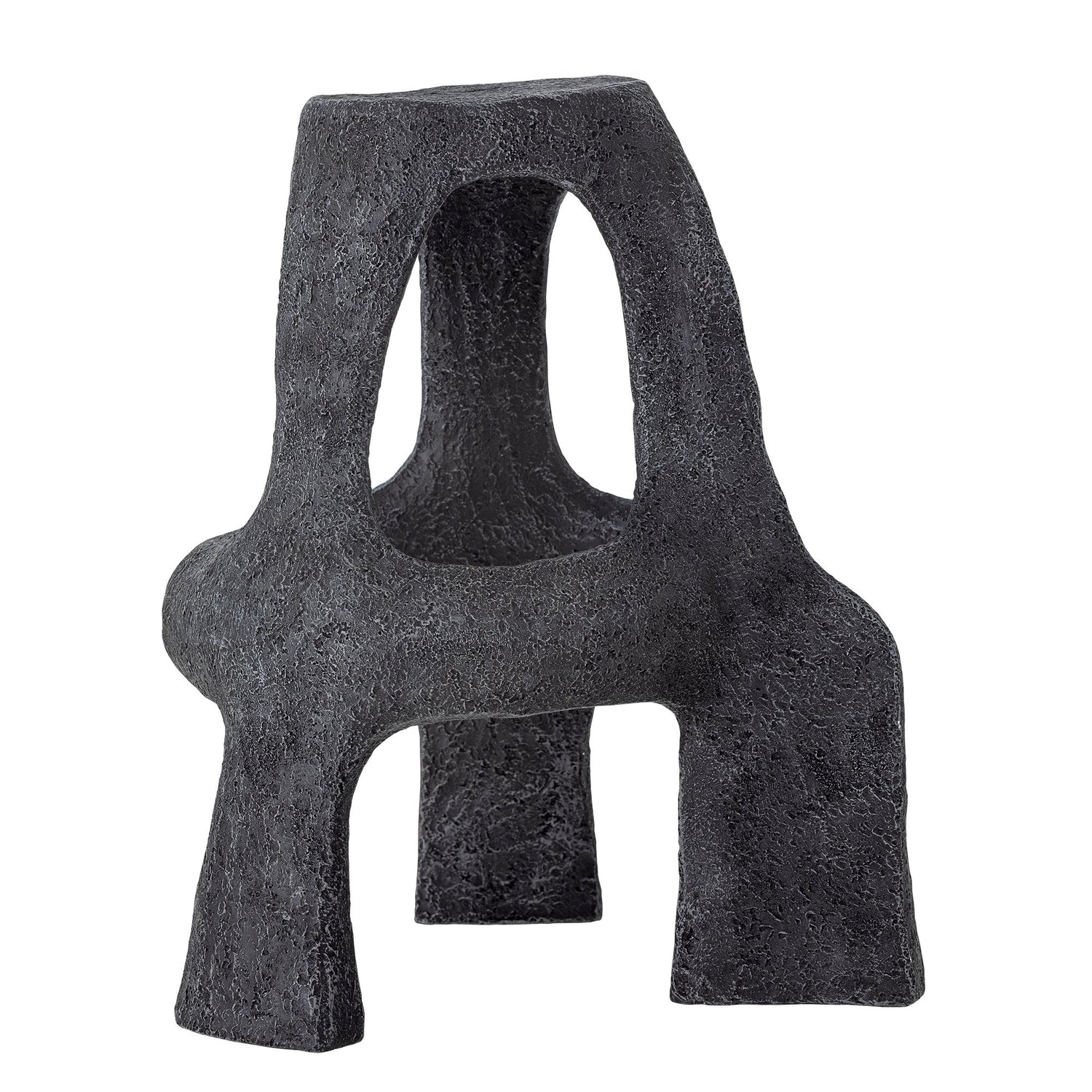 Bloomingville Ombra Deko, Schwarz, Polyresin