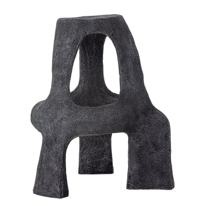 Bloomingville Ombra Deko, Schwarz, Polyresin