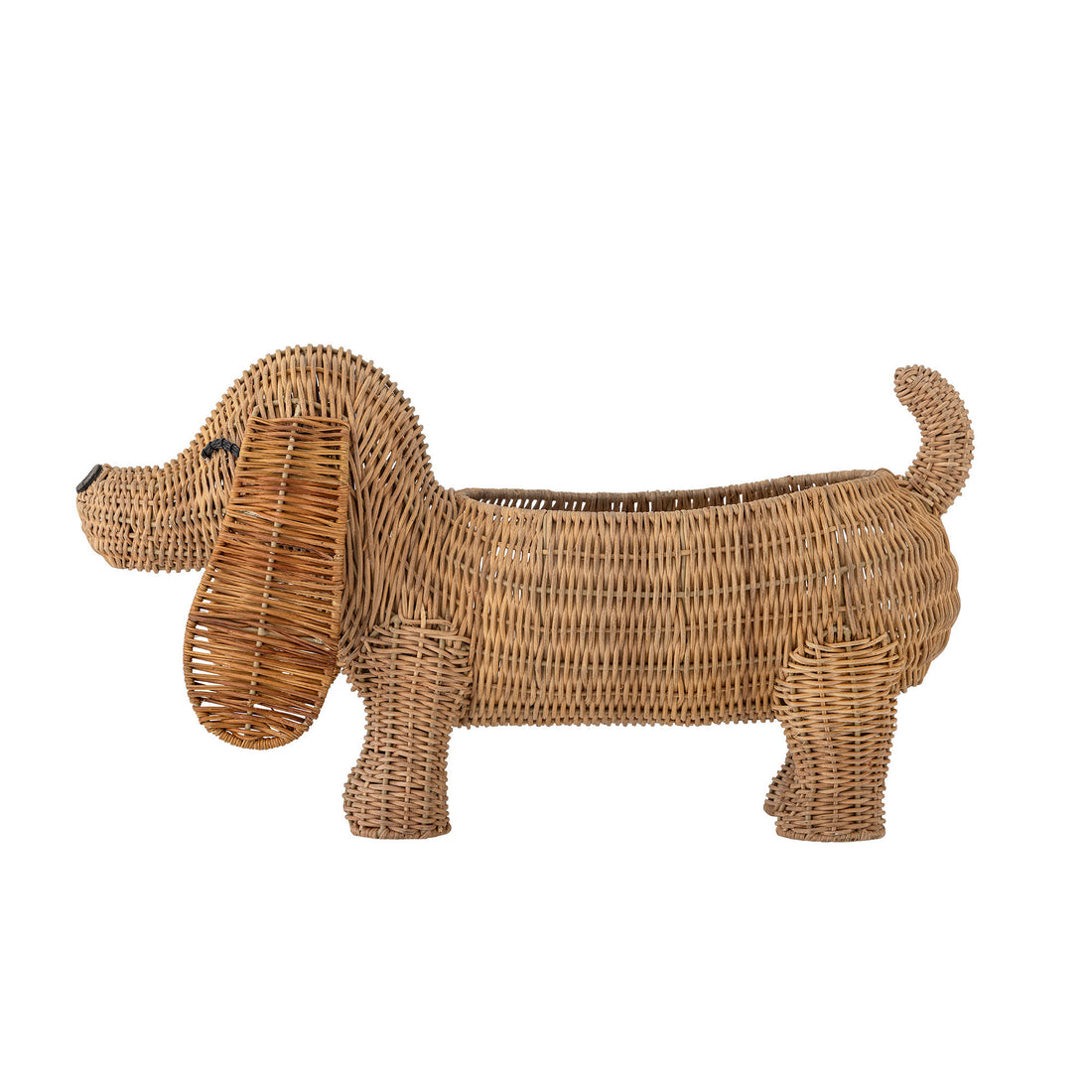 Bloomingville MINI Palettenkorb, Braun, Rattan