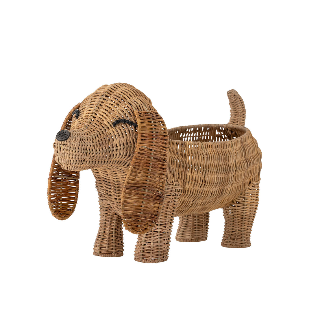 Bloomingville MINI Palettenkorb, Braun, Rattan