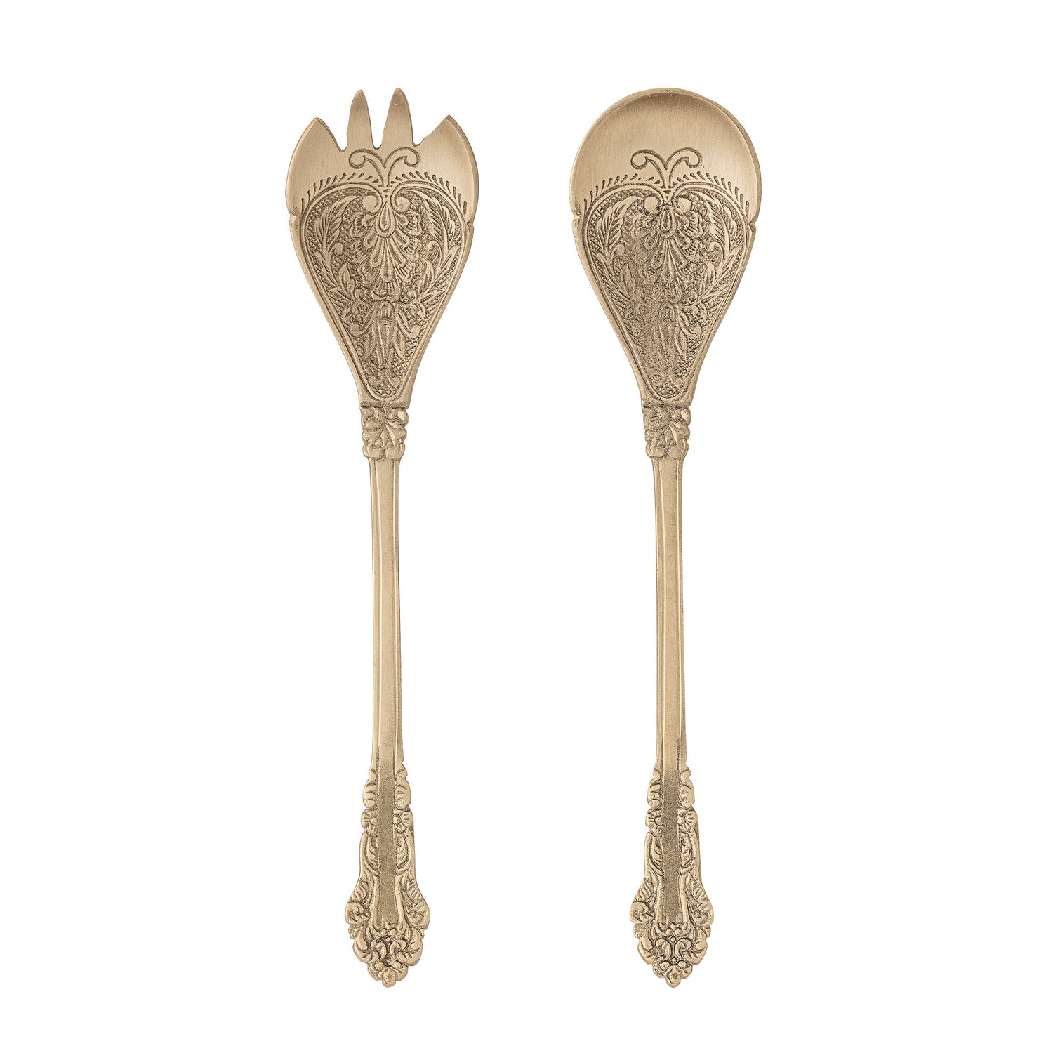 Bloomingville Kalima Salat Set, Messing, Messing