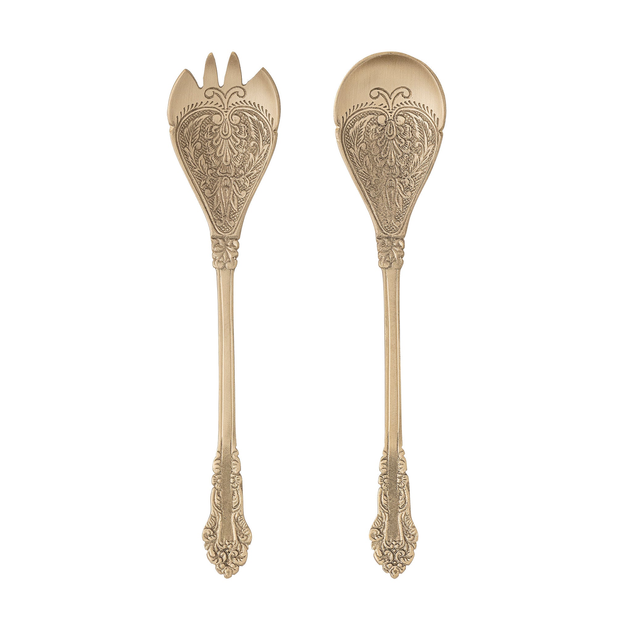 Bloomingville Kalima Salat Set, Messing, Messing