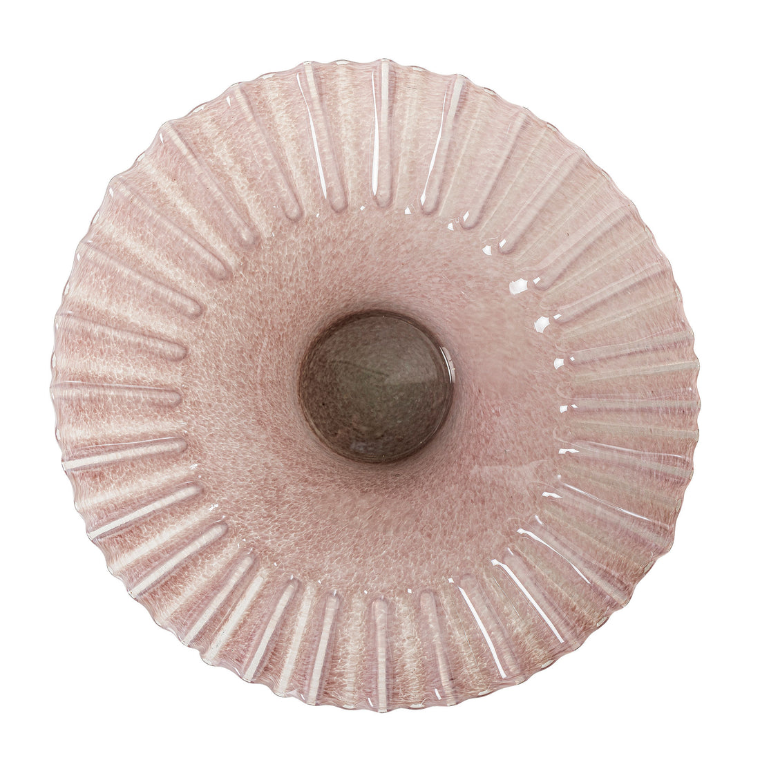 Bloomingville Garnschale, rosa, Glas