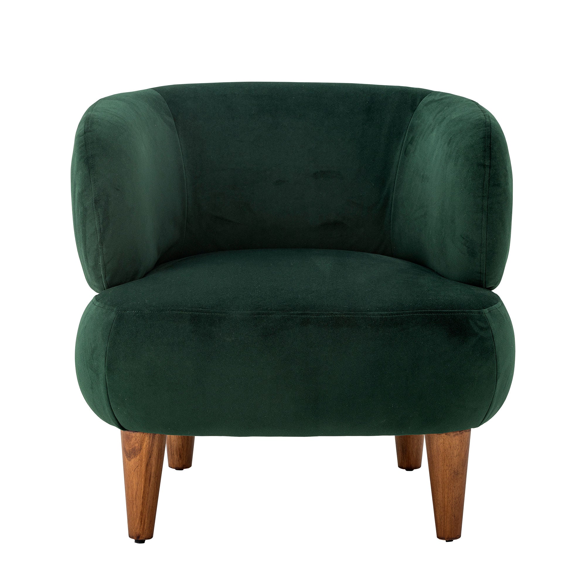 Kreative Sammlung Ruperta Lounge Chair, Green, Polyester