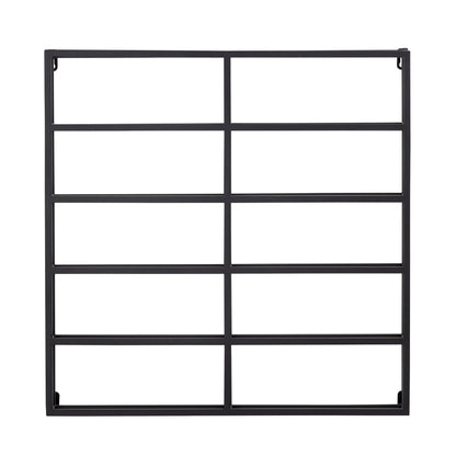 Bloomingville Magne Wine Rack, Schwarz, Metall
