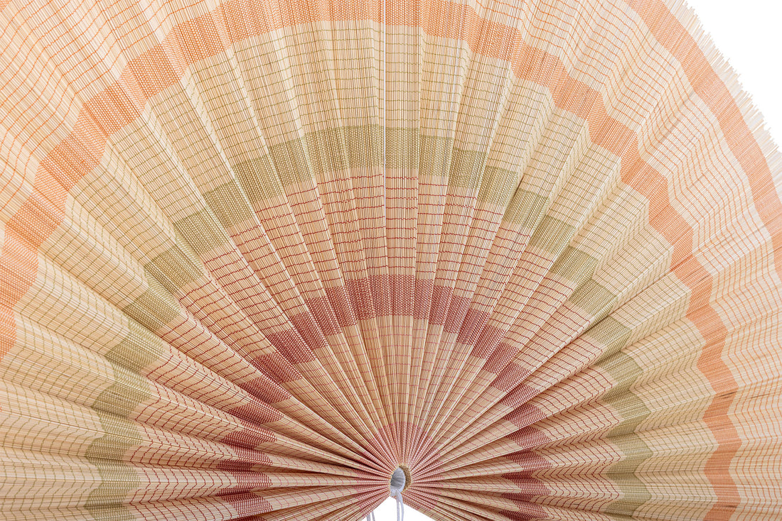 Bloomingville Jaime Wanddekoration, Gelb, Bambus