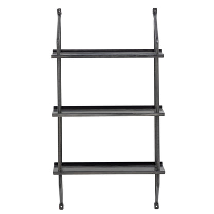 Bloomingville Sindre Regal, Schwarz, Metall