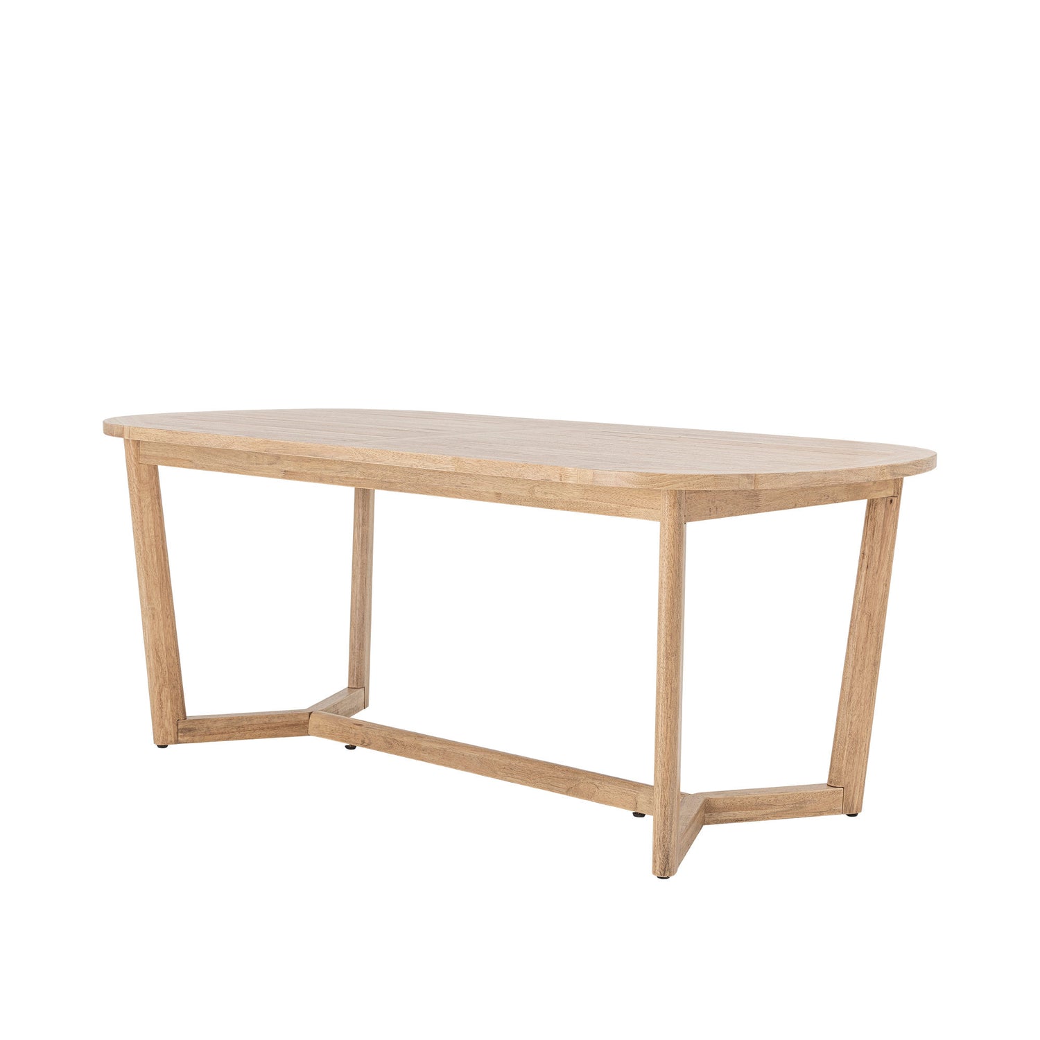 Kreative Kollektion Serrone Esstisch, Natur, Gummiholz