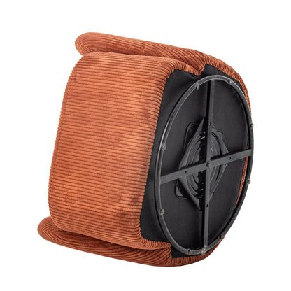 Bloomingville Pradi Lounge Chair, Orange, Polyester