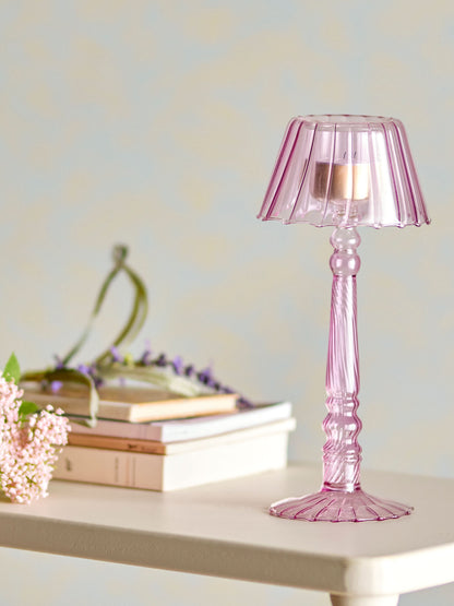 Bloomingville Cisco Lighthouse Bühne, Rosa, Glas