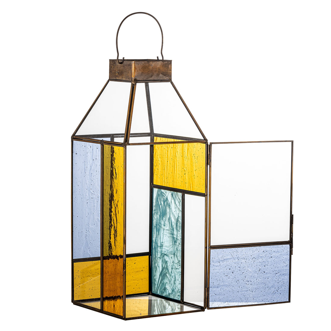 Bloomingville Drew Laternen, Kupfer, Glas