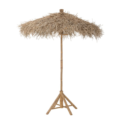 Bloomingville Noia Parasol Fuß, Natur, Bambus