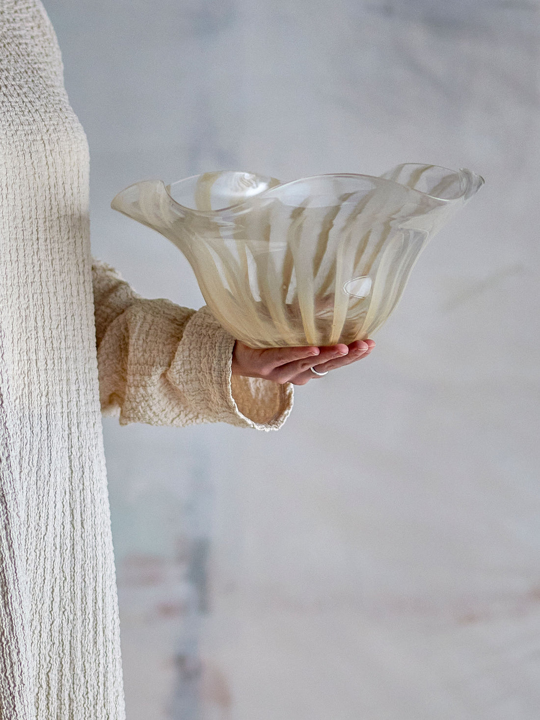 Bloomingville Imri Bowl, Pink, Glas