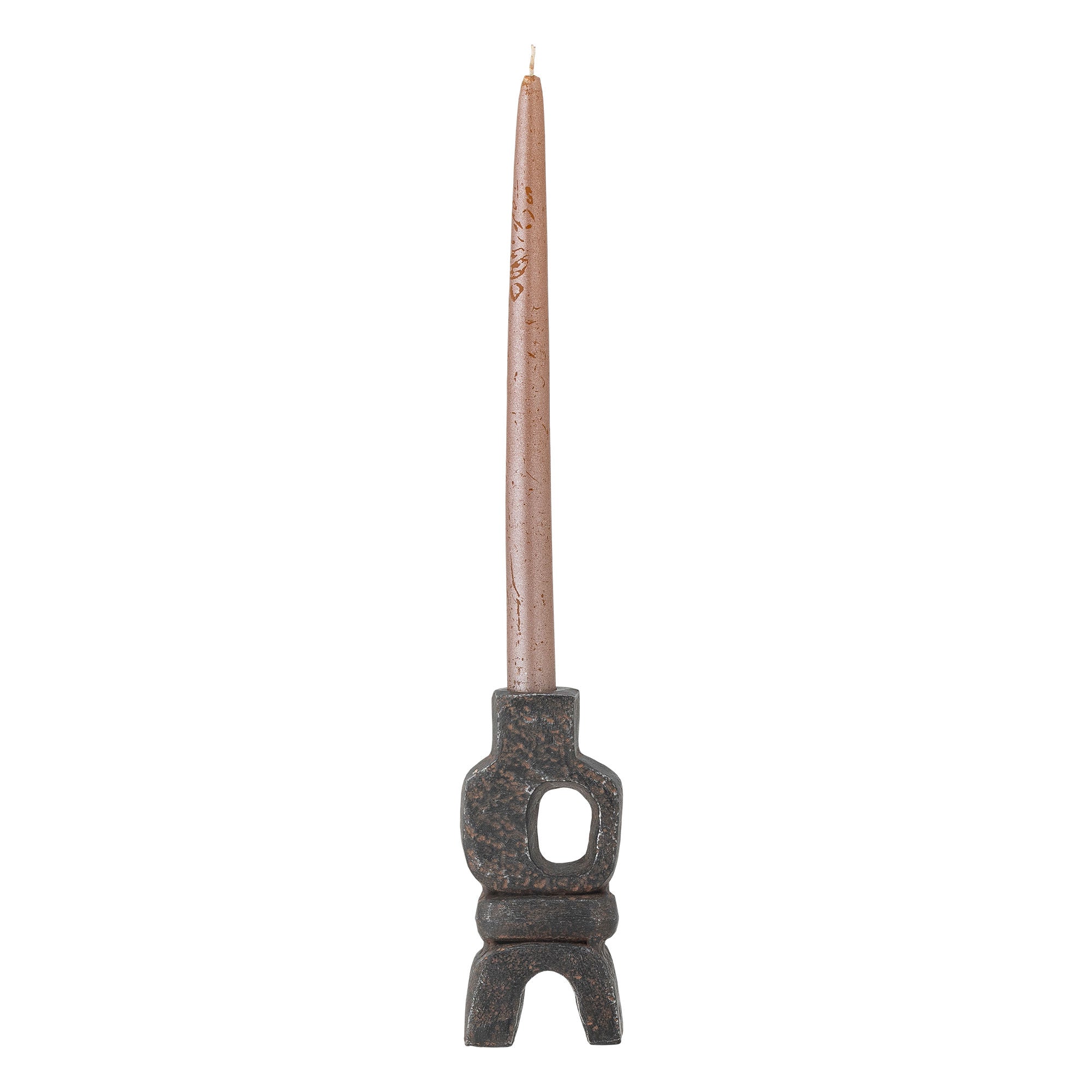 Bloomingville Sanah Candlestick, Schwarz, Gusseisen