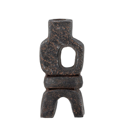 Bloomingville Sanah Candlestick, Schwarz, Gusseisen